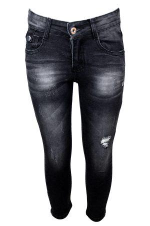 Broekje Boys denim lang zwart