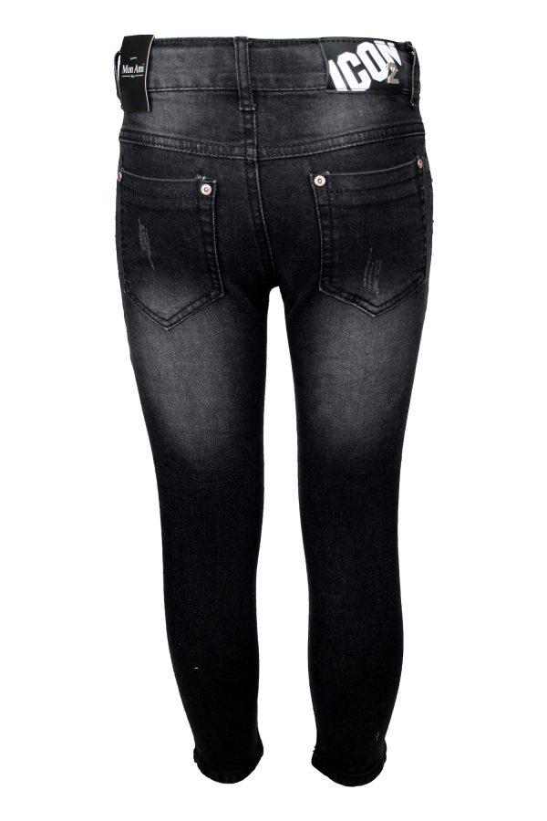 Broekje Boys denim lang zwart