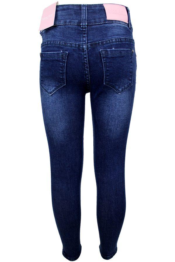 Broekje denim lang blauw