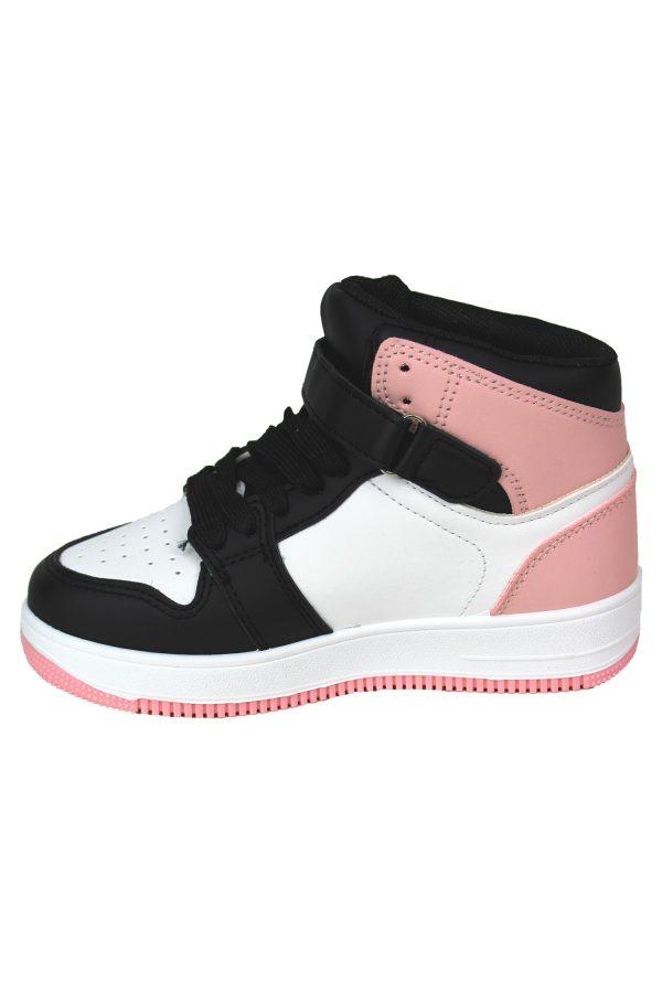Sneakers Roze Wit Zwart