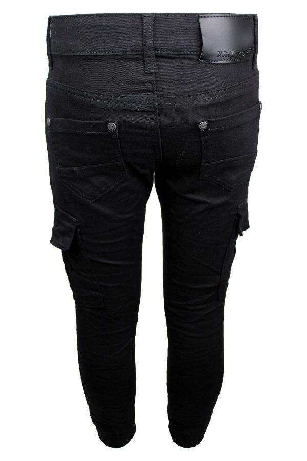 Broekje Jeans Cargo limited zwart
