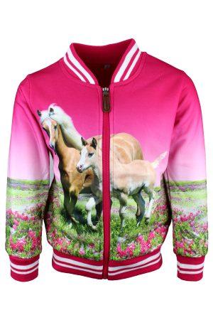 Bombervestje Paard Veulen roze