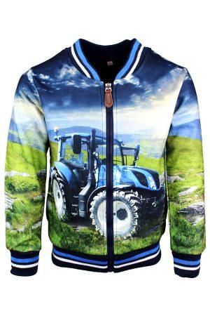 Bombervestje Tractor blauw