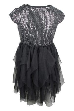 Jurkje Glitterx zwart