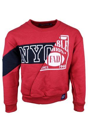 Sweater NY rood