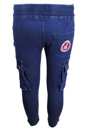 Broekje Jeans Cargo blauw