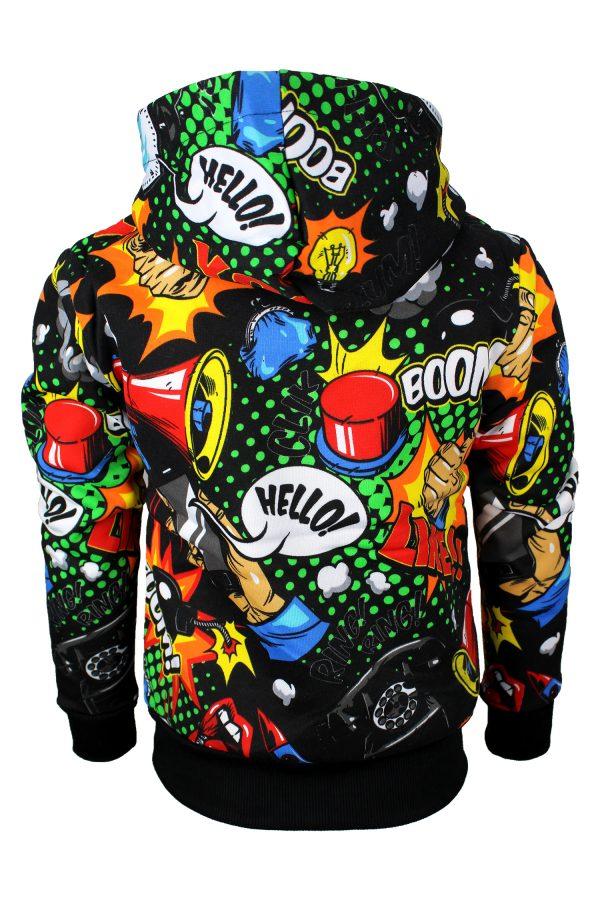 Hoodie Funcool zwart