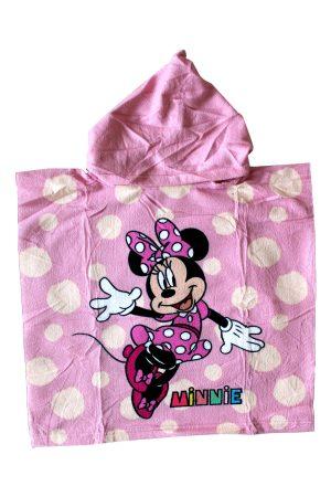 Badcape / Badponchol Minnie Mouse roze