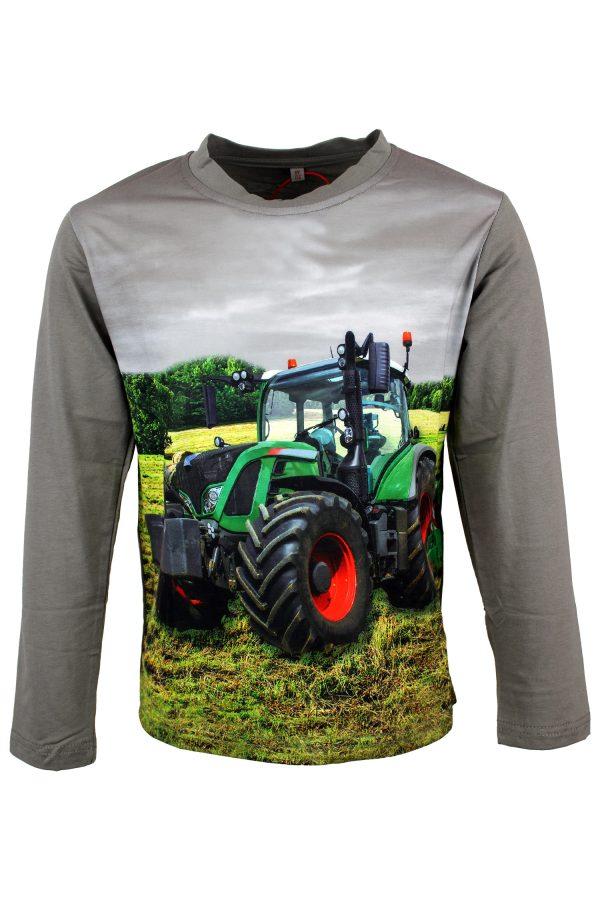 Shirtje groen groene tractor
