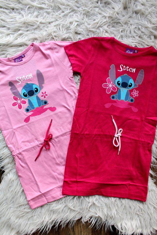 Jurkje Disney Lilo & Stitch licht roze, Jurkje Disney Lilo & Stitch roze