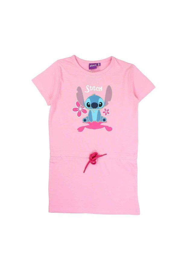 Jurkje Disney Lilo & Stitch licht roze