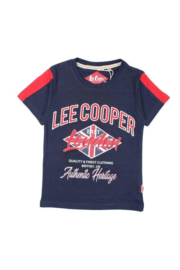Shirtje Lee Cooper donkerblauw
