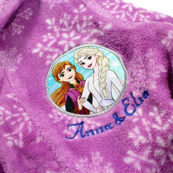 Badjas kamerjas Disney Frozen Elsa Anna paars