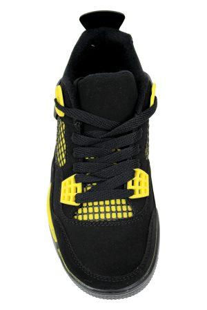 Sneakers Zwart Geel