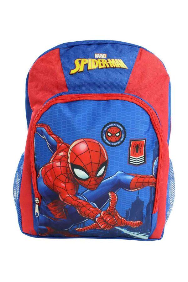 Rugzak Spiderman blauw