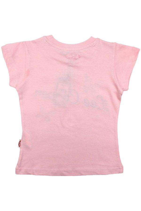 Shirtje Lee Cooper Vlinders roze