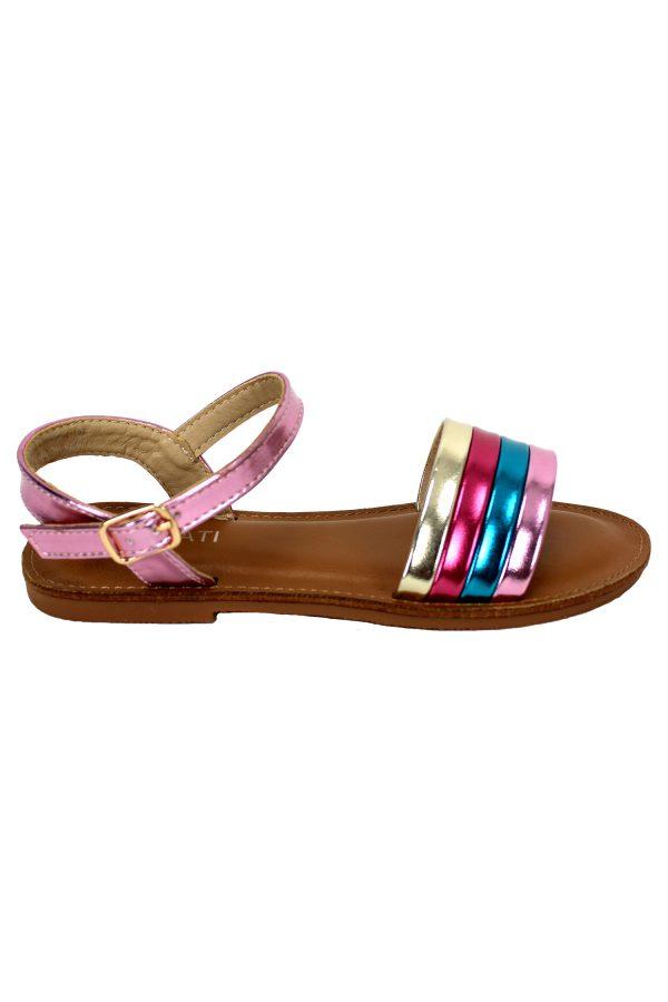 Sandalen Shiny lila