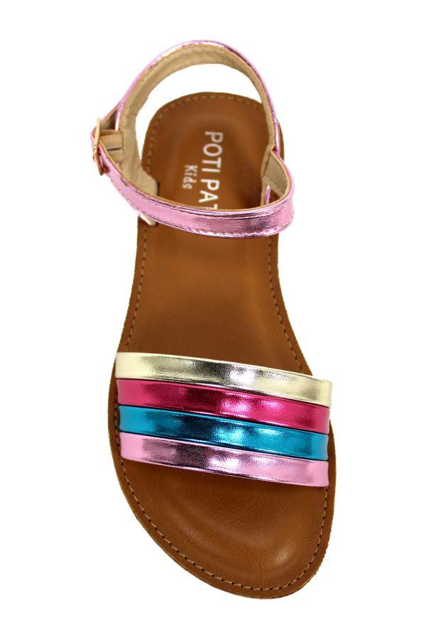 Sandalen Shiny lila