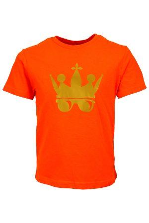 Shirtje T-Shirt King oranje,