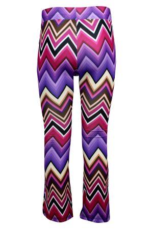 Broekje Flair zigzag paars