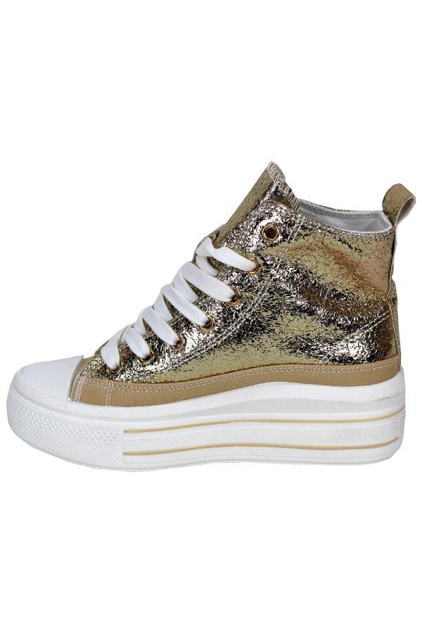 Sneakers Gold heart