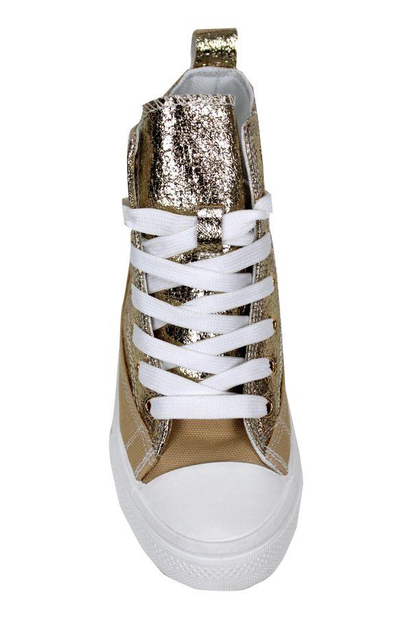 Sneakers Gold heart