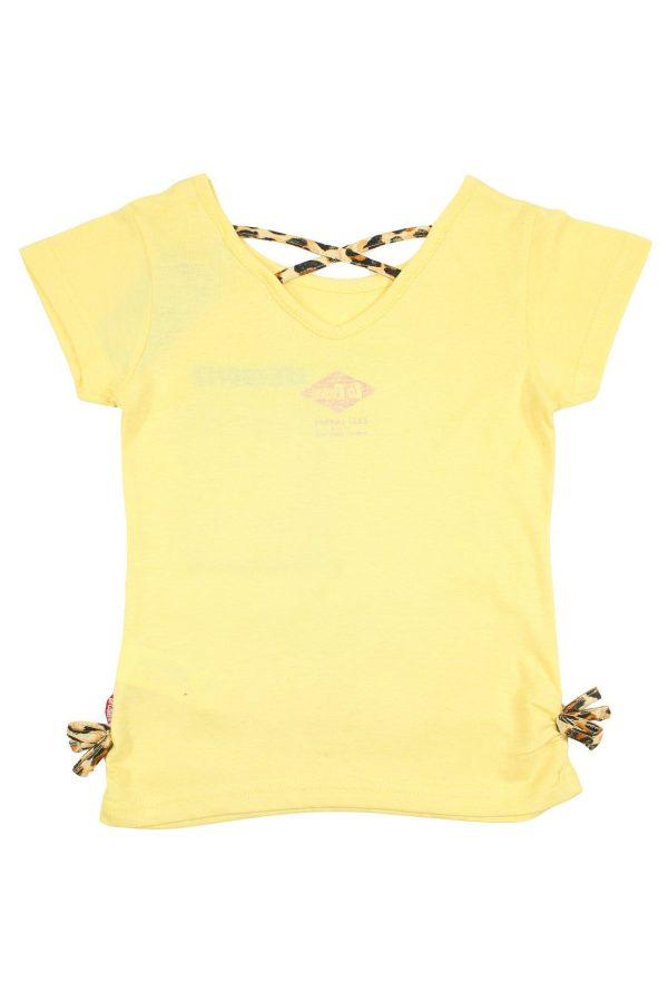 Shirtje Lee Cooper Leopard geel