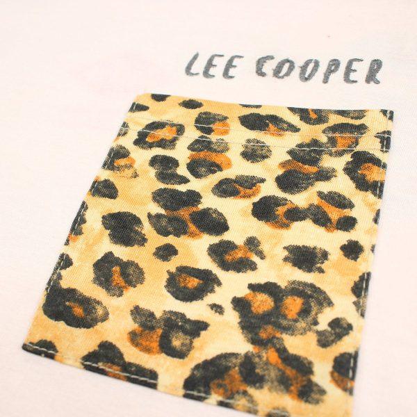 Shirtje Lee Cooper Leopard lichtroze