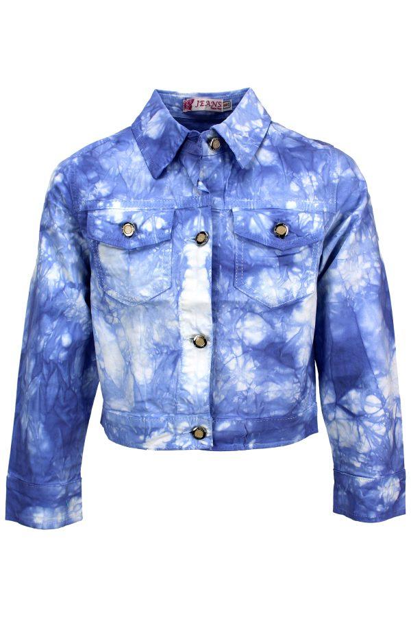 Jasje Jack Tie Dye blauw