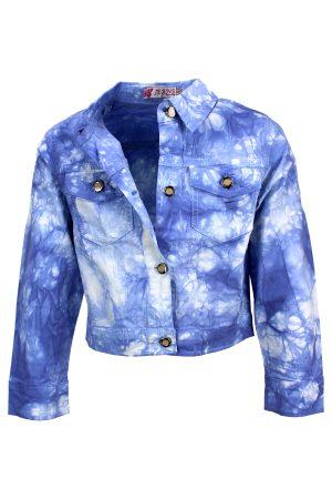 Jasje Jack Tie Dye blauw