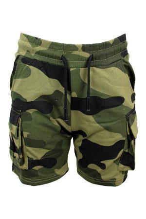 Broekje Short camo cargo groen