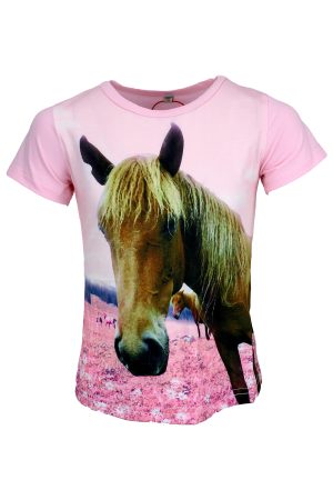 Shirtje Cute paard roze