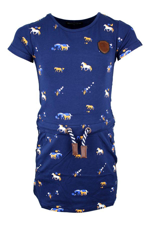 Jurkje Paarden blauw