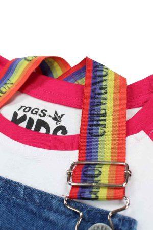 Setje Chevignon denim roze
