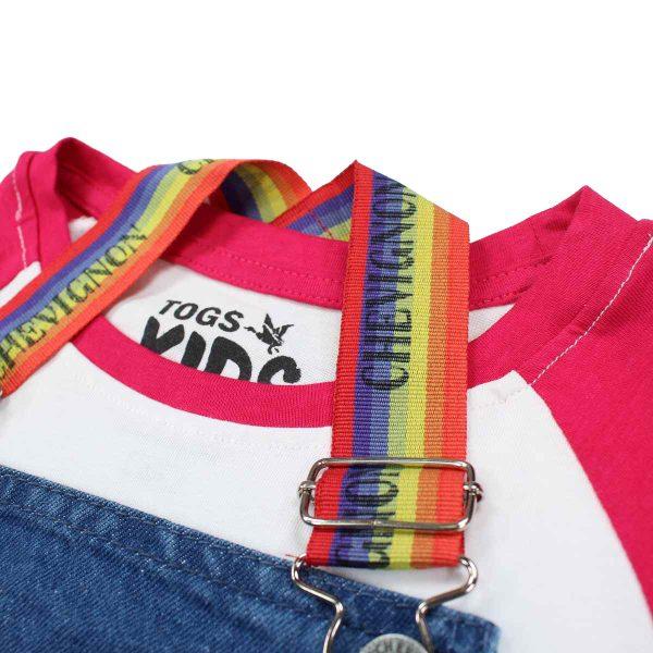 Setje Chevignon denim roze