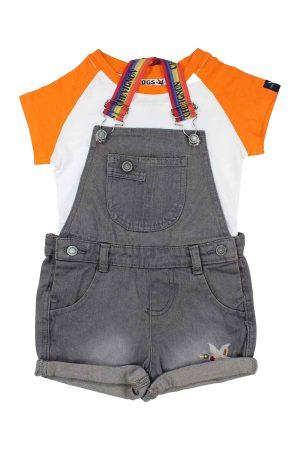 Setje Chevignon denim oranje