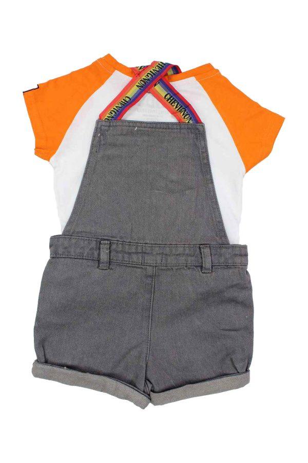 Setje Chevignon denim oranje