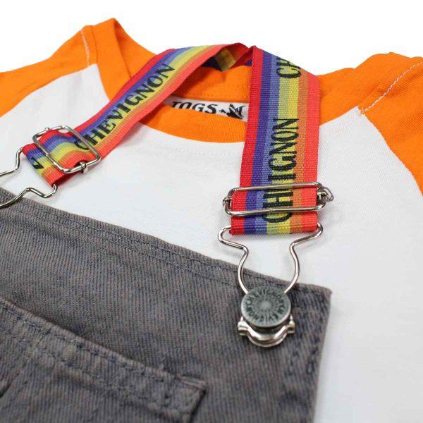 Setje Chevignon denim oranje