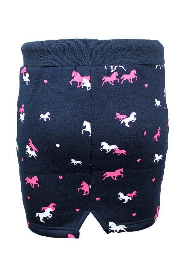 Rokje paardjes blauw limited