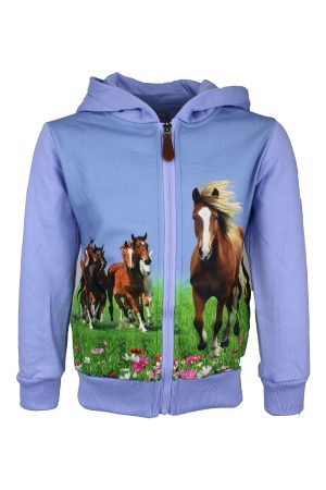 Vestje paard lila