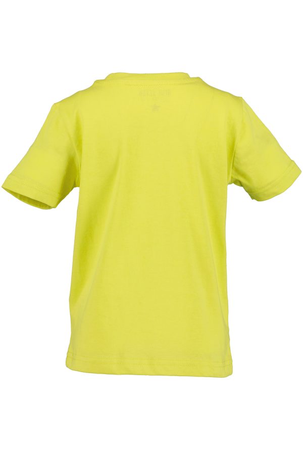 Shirtje Blue Seven Dinosaurus geel
