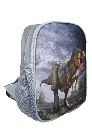 Rugzak Dinosaurus grijs