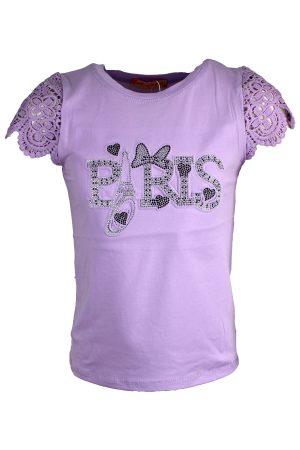 Shirtje Paris lila