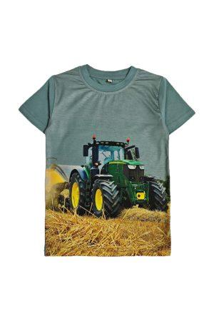 Shirtje groen Tractor groen