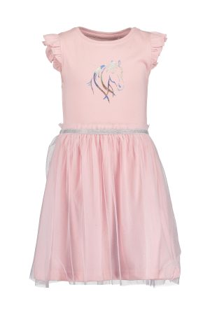 Jurkje Blue Seven Paard Tule licht roze