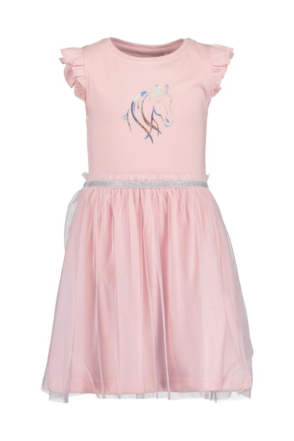 Jurkje Blue Seven Paard Tule licht roze