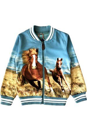 Bombervest Paard mintgroen