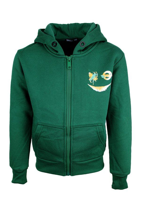 Vestje back smiley groen