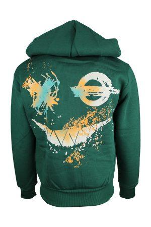 Vestje back smiley groen