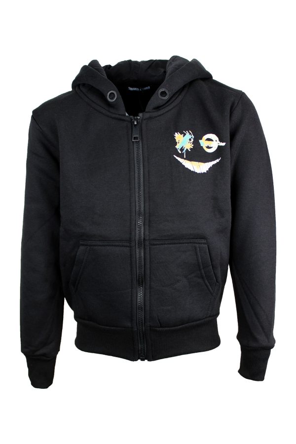 Vestje back smiley zwart